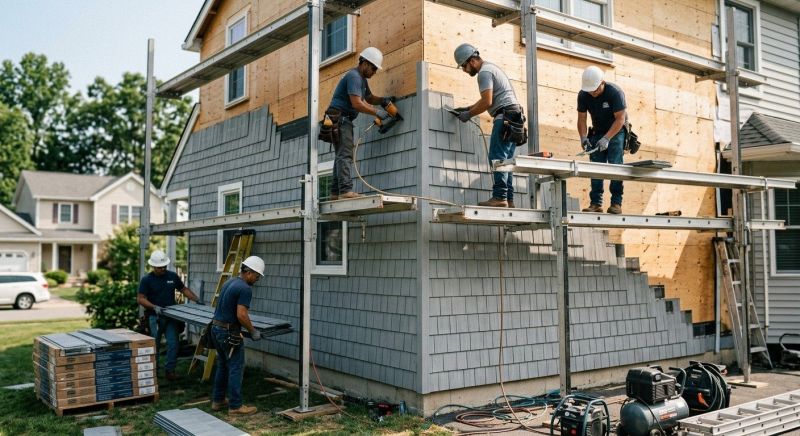 Siding Service in Fuquay Varina, NC