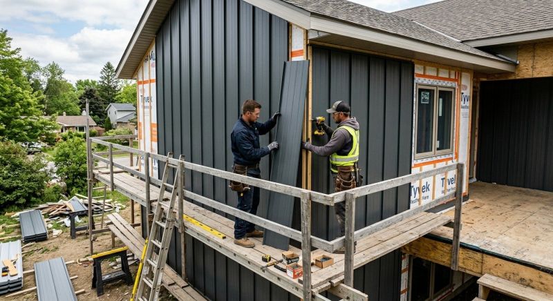Aluminium Siding Installation in Wake County, NC