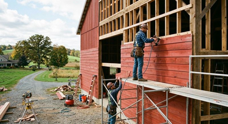 Barn Siding Replacement in Dunn, NC