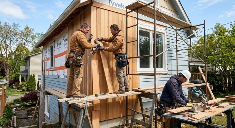 Barn Wood Siding Installation in Fuquay Varina, NC