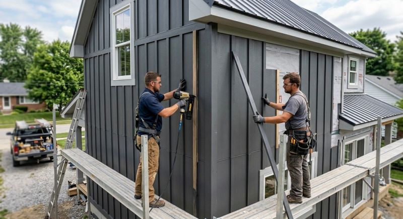Batten Siding Installation in Cary, NC
