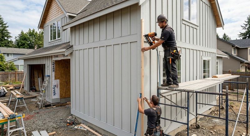 Batten Siding Installation in Moncure, NC