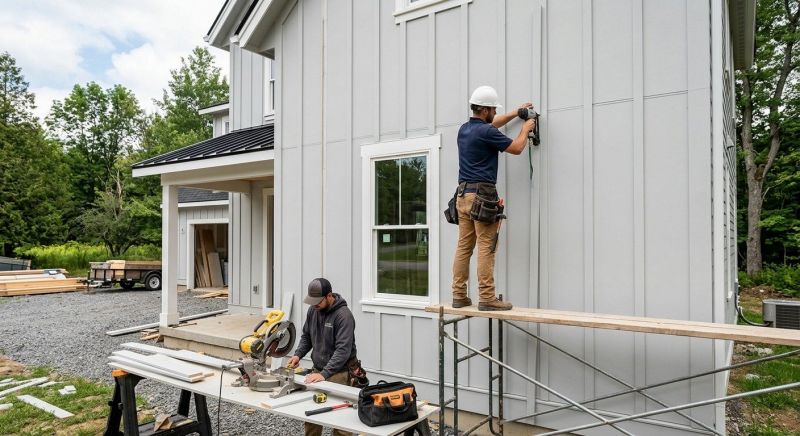 Batten Siding Installation in Pittsboro, NC
