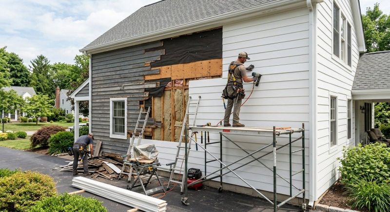 Board Siding Replacement in Fuquay Varina, NC