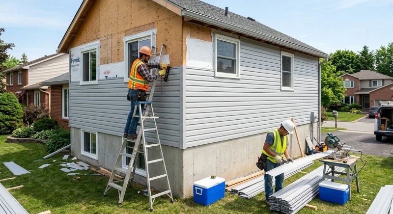 Building Siding Installation in Fuquay Varina, NC