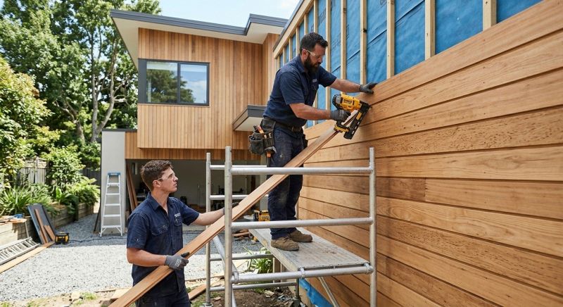 Cedar Cladding Installation in Fuquay Varina, NC