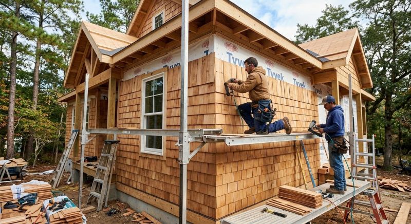 Cedar Siding Installation in Johnston County, NC
