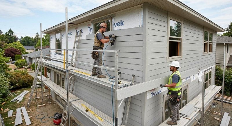 Cement Siding Installation in Angier, NC