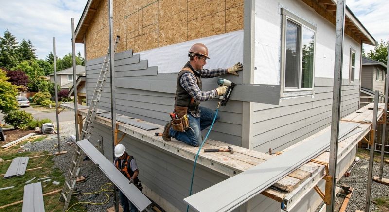Cement Siding Installation in Benson, NC