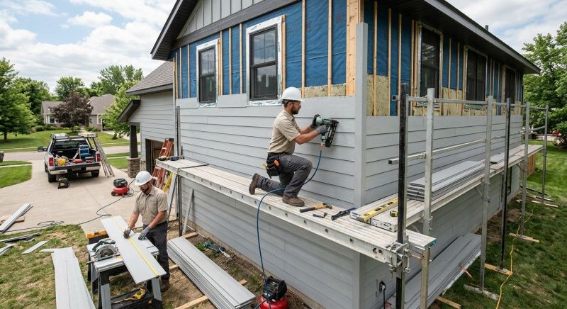 Cement Siding Installation in Garner, NC