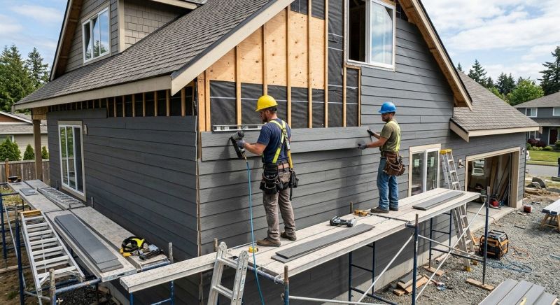Cement Siding Installation in Holly Springs, NC