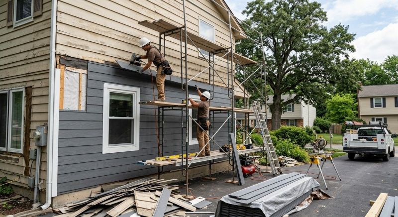 Cement Siding Installation in Moncure, NC