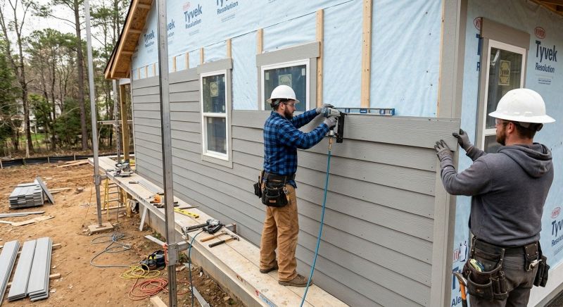 Cement Siding Installation in Wake County, NC