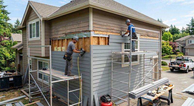 Cement Siding Replacement in Clayton, NC