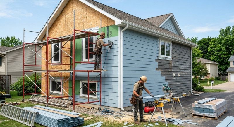 Cement Siding Replacement in Johnston County, NC