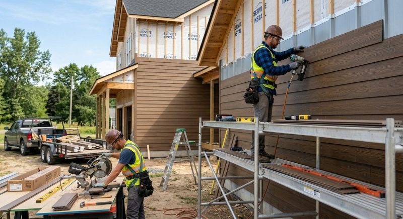 Composite Siding Installation in Knightdale, NC