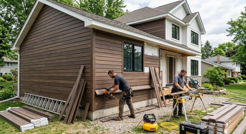 Composite Siding Installation in Fuquay Varina, NC