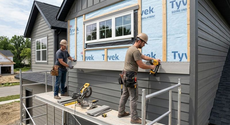 Composite Siding Installation in Moncure, NC