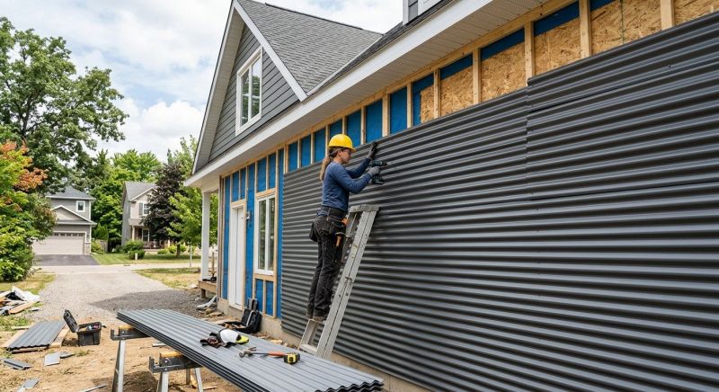 Corrugated Siding Installation in Fuquay Varina, NC