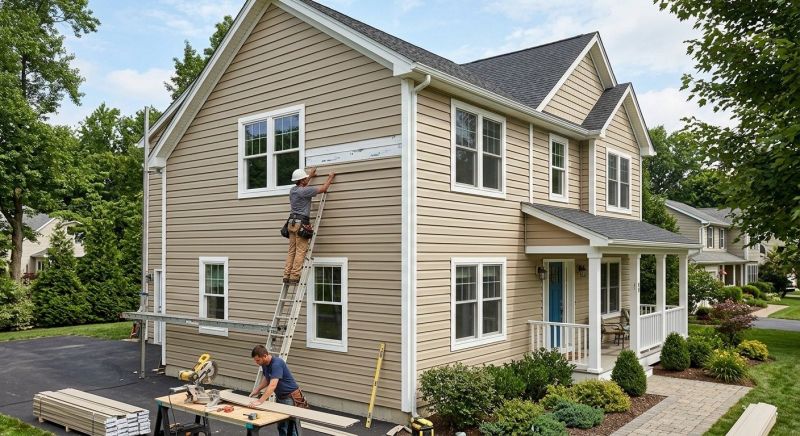 Dutch Lap Siding Installation in Fuquay Varina, NC