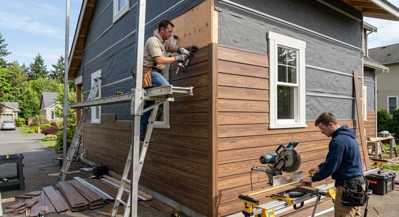 Engineered Siding Installation in Cary, NC