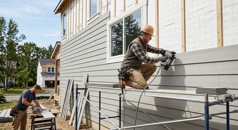 Faux Wood Siding Installation in Raleigh, NC