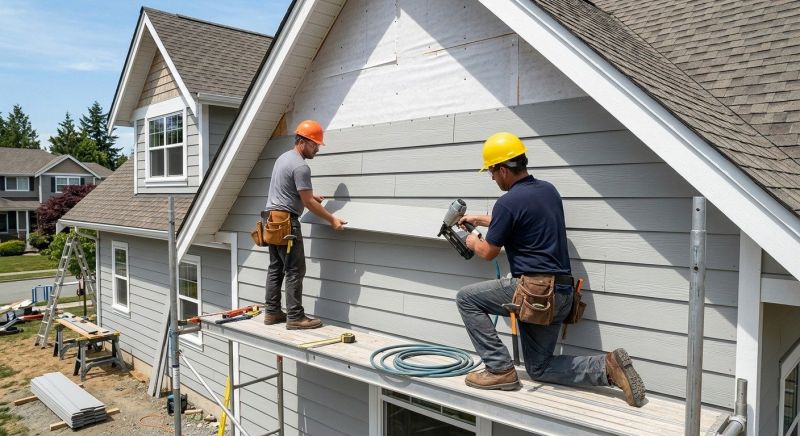 Fiber Cement Installation in Apex, NC