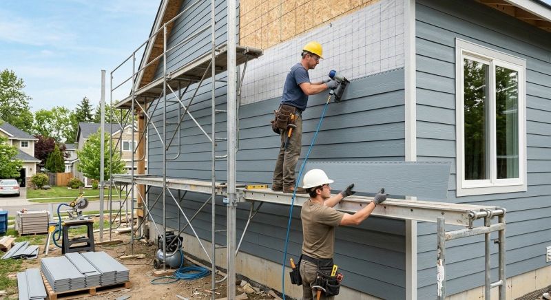 Fiber Cement Installation in Wake County, NC