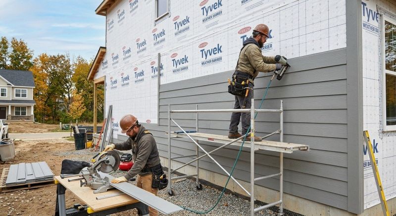 Fiber Siding Installation in Angier, NC