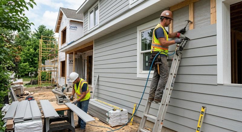 Fiber Siding Installation in Raleigh, NC