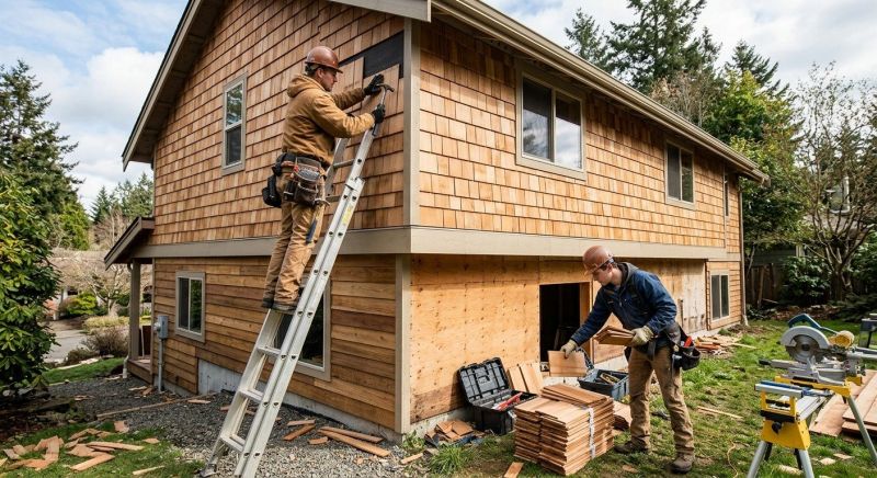 Hardwood Siding Installation in Broadway, NC