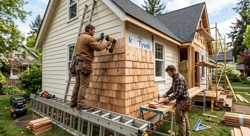 Hardwood Siding Installation in Morrisville, NC