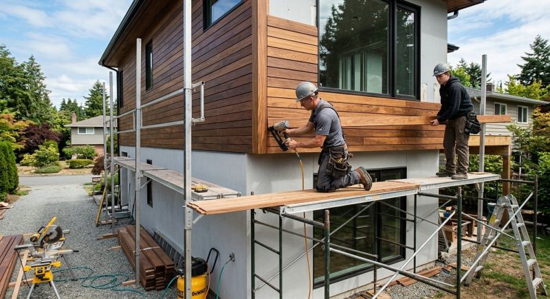 Hardwood Siding Installation in Raleigh, NC