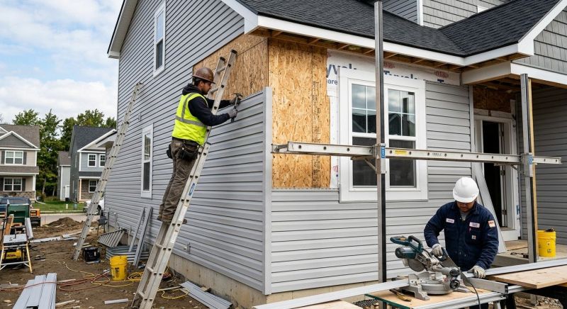 House Siding Installation in Cary, NC