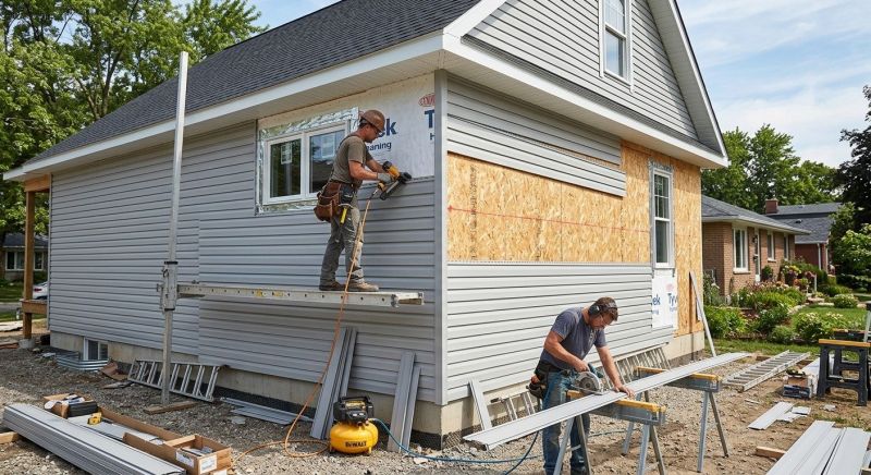 House Siding Installation in Clayton, NC