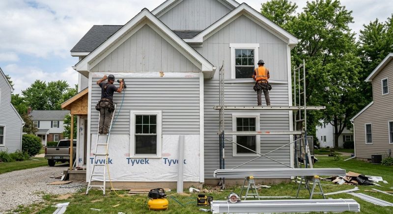 House Siding Installation in Fuquay Varina, NC
