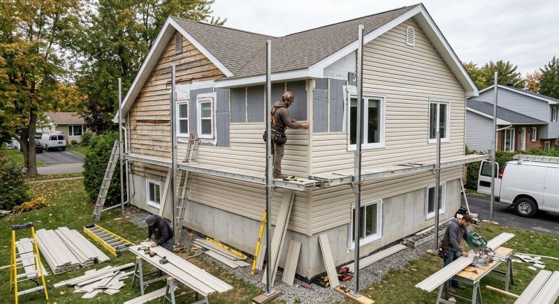 Insulated Siding Installation in Apex, NC