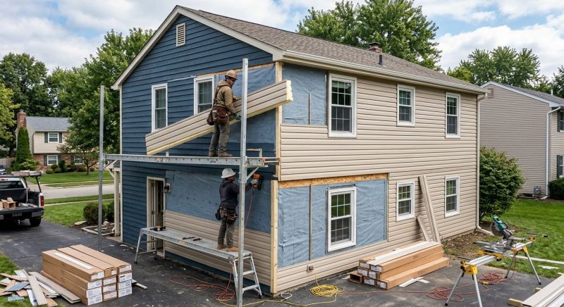 Insulated Siding Installation in Harnett County, NC