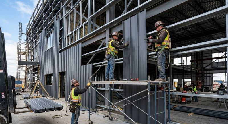 Metal Cladding Installation in Fuquay Varina, NC