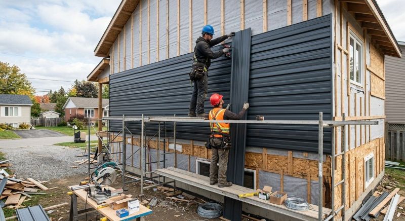 Metal Siding Installation in Angier, NC
