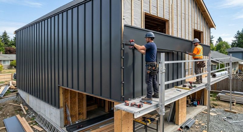 Metal Siding Installation in Morrisville, NC