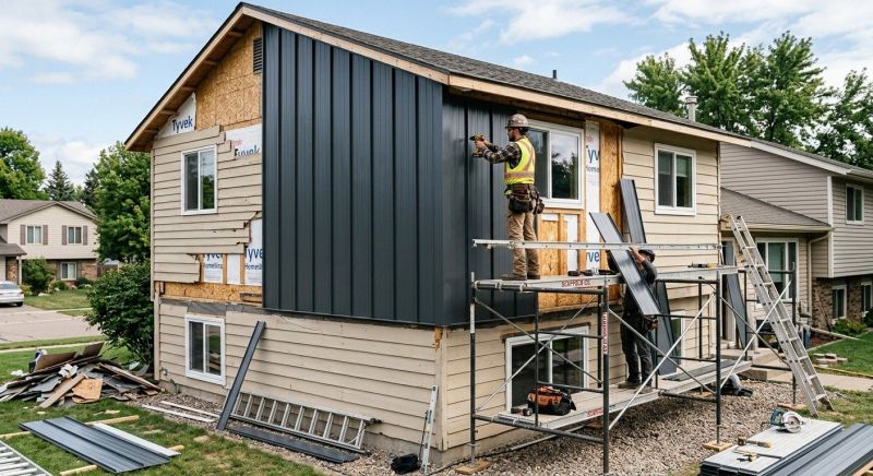 Metal Siding Replacement in Garner, NC