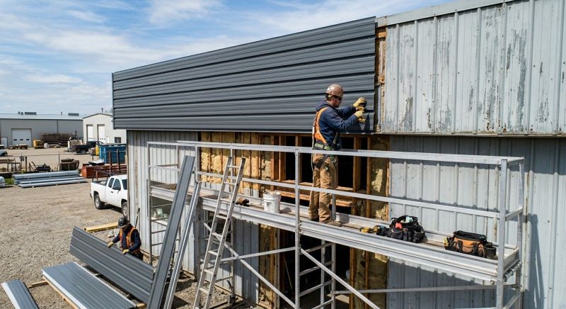 Metal Siding Replacement in Fuquay Varina, NC