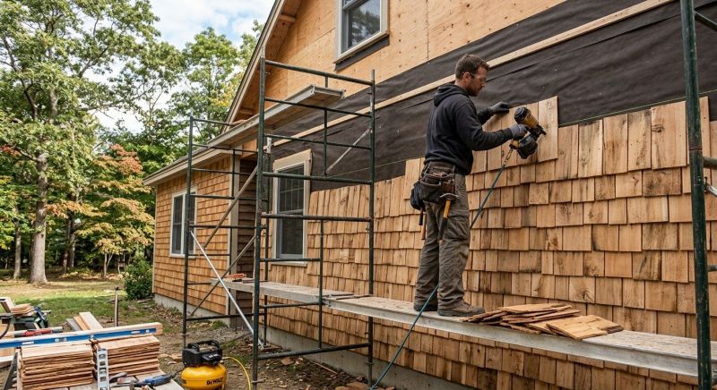 Shake Siding Installation in Angier, NC