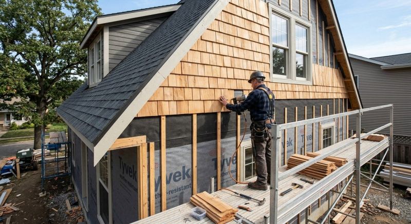 Shake Siding Installation in Garner, NC