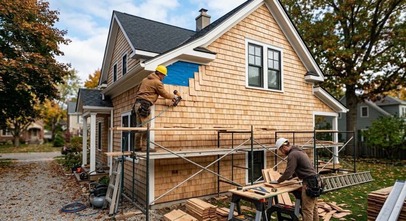 Shake Siding Installation in Johnston County, NC