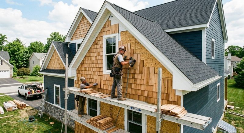 Shake Siding Installation in Knightdale, NC