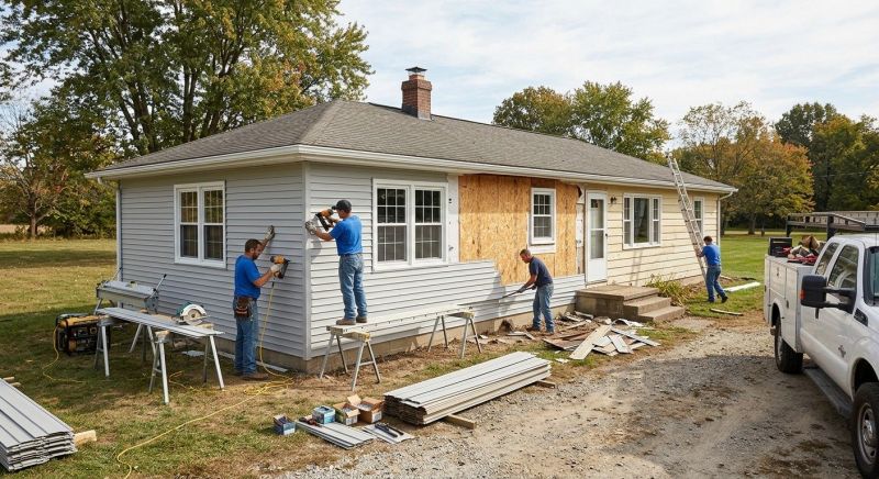 Siding Replacement in Harnett County, NC