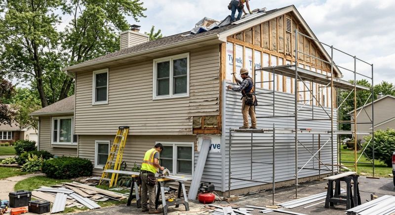Siding Replacement in Johnston County, NC
