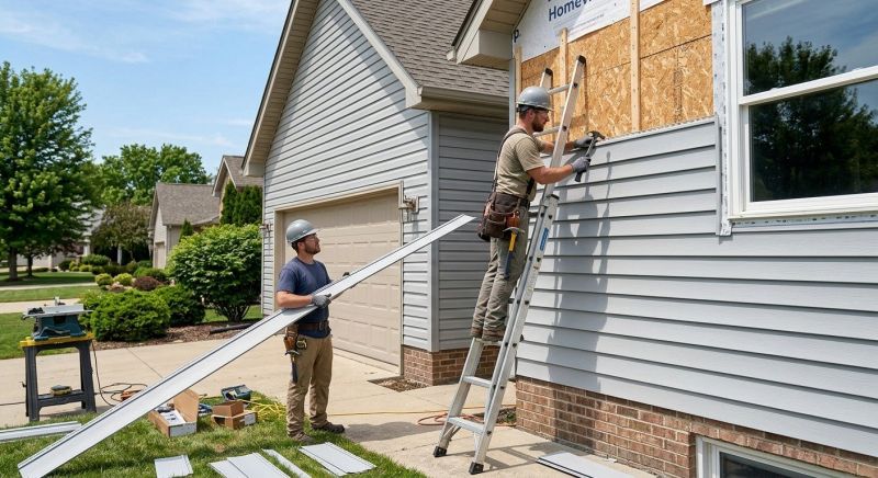 Vinyl Siding Installation in Wake County, NC